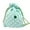 Aqua Green, variant on Kkkded Portable Pet Carrier Bag Weasel Portable Hamster Breathable Pet Sleeping Bag Plush Warm Cozy Pet Beds for Indoor Washable 6.2*7.4inch