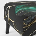 thumbnail image 5 of Designart "Modern Fluid Gold And Green Ii" Upholstered Modern & Contemporary Accent Chair and Marble Abstract Arm Chair - Multiple Color & Pattern, 5 of 7