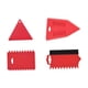 thumbnail image 5 of 4 piezas Extipador de pegamento de pegamento Notchador de pegamento Notch Reusable Notch para rellenos de resina de poliéster de pasta epoxi, 5 of 7