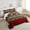 Red, variant on Erosebridal Southwestern Bedding Set Geometric Comforter Set Room Decor Tribal Comforter Queen Size American Design Red Yellow Duvet Set3Pcs
