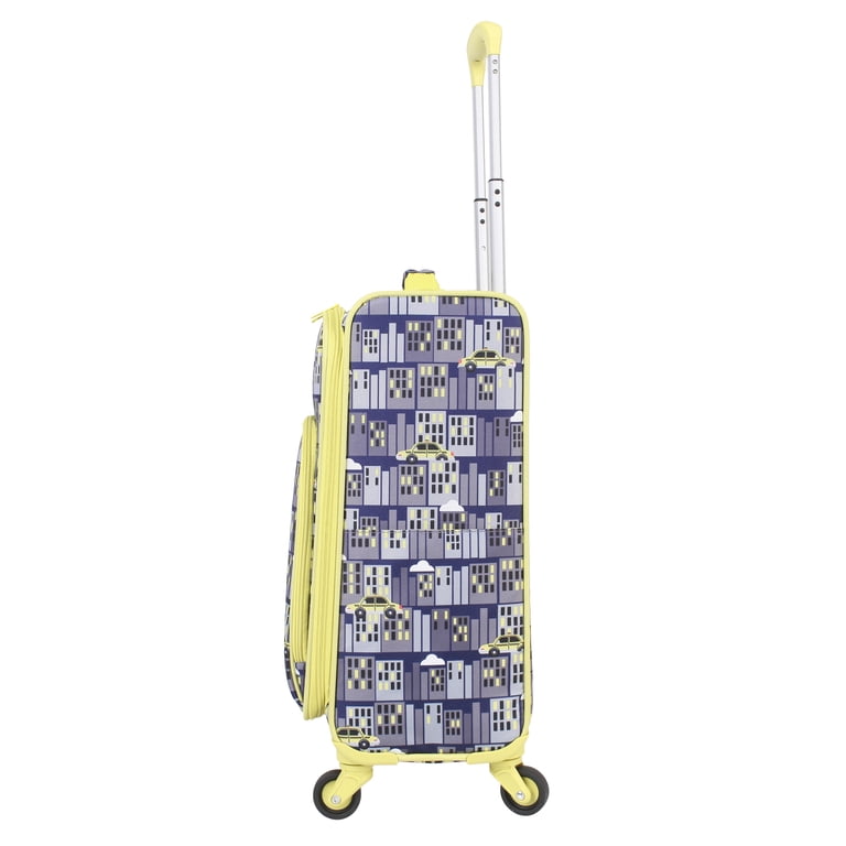 CRCKT Kids 21-Inch Softside Carry-On Luggage, Midnight City Taxi photo 5