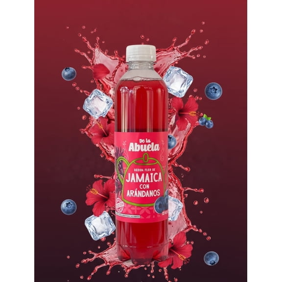 De la Abuela Jamaica and Cranberry Natural Hibiscus Cranberry Infusion 400 ml