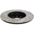 thumbnail image 4 of Stoptech 127.33131L Slotted & Drilled Sport Brake Rotor for 2017 Volkswagen e-Golf, 4 of 4