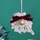 thumbnail image 3 of Decoración navideña bohemia Fernando 10 cm x 5 cm Copo de nieve de macramé, 3 of 4