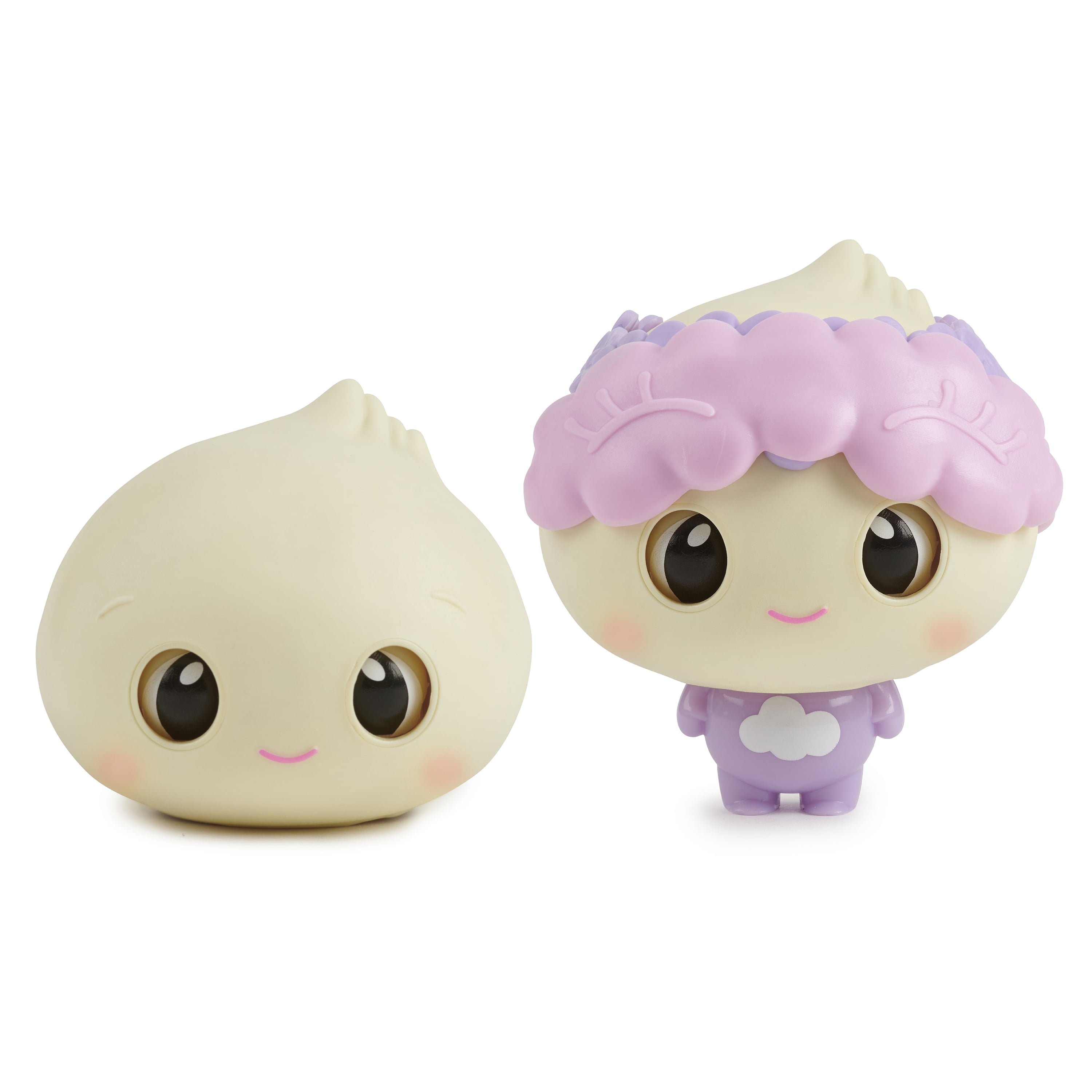 My Squishy Little Dumplings – Interactive Doll Collectible With Accessories  – Doe (Purple)