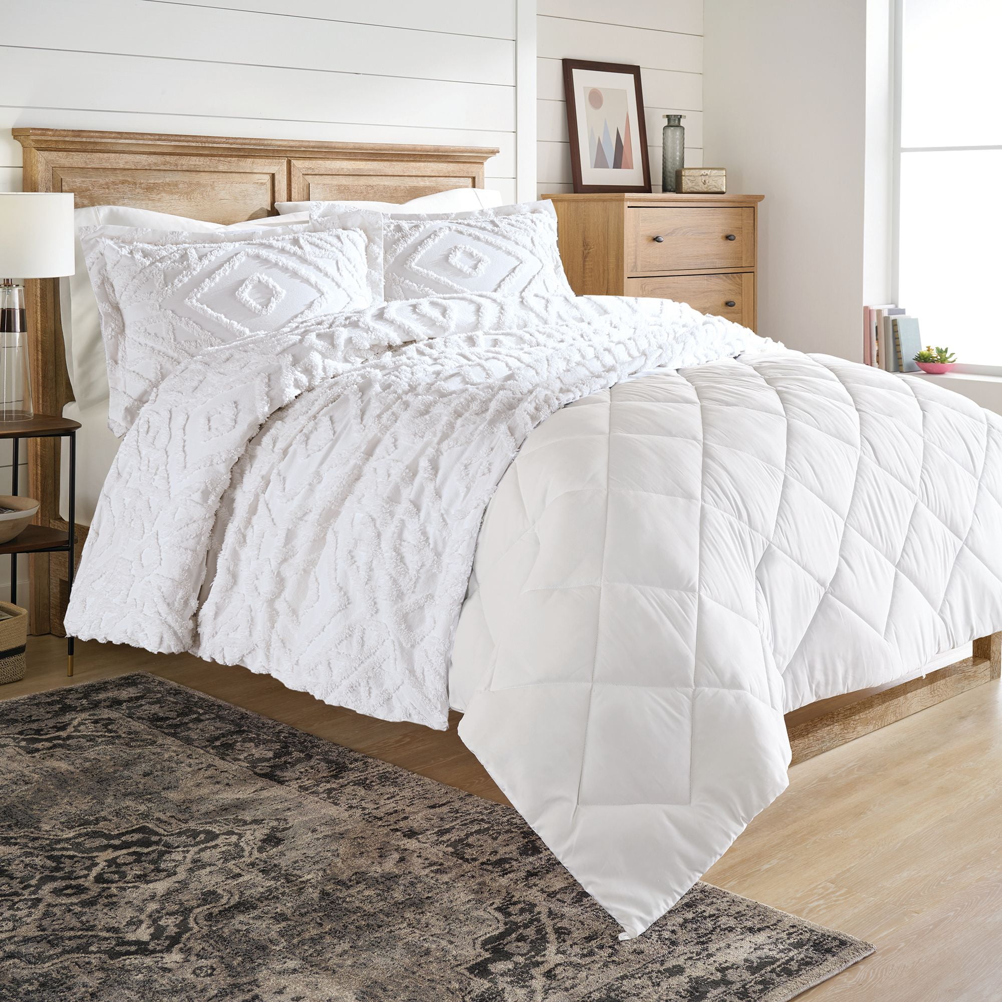 Better Homes Gardens Full Queen 3 Piece Chenille Duvet Cover Set Better Homes Gardens Full Queen 3 Piece Chenille Duvet Cover Set Com