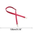 thumbnail image 6 of HeroNeo 138cm Long Faux Leather Shoulder Bag Strap DIY Purse Handle Adjustable Crossbody Handbag Belt Replacement Accessories with Lobster Clasp, 6 of 15