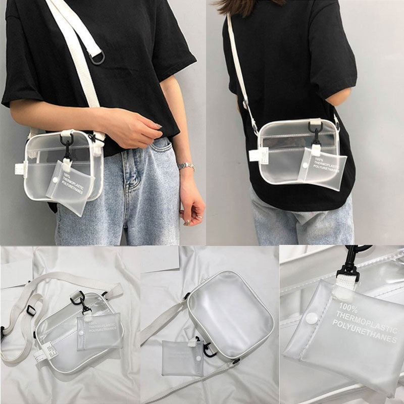transparent purse