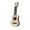 Beige, variant on Kids Ukulele, Toy Guitar, 9.92 Inch Mini Ukulele Musical Instrument for Toddlers, 4 Strings Educational Toy Guitar for Boys and Girls, Portable Lightweight Plastic Ukulele Toy