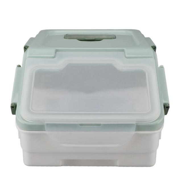 Envase Hermético Del Arroz, Contenedor De Almacenamiento De Arroz De PP Engrosado Con Taza Medidora Y Tapa, Envases De Comida Grandes Que Ahorran Espacio, Contenedores De