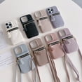 thumbnail image 4 of Crossbody Wallet Case for iPhone 14 Plus, RFID Blocking PU Leather Zipper Handbag Purse Flip Cover, Kickstand Folio Case with Card Slots Holder Wrist Strap Lanyard, 4 of 6