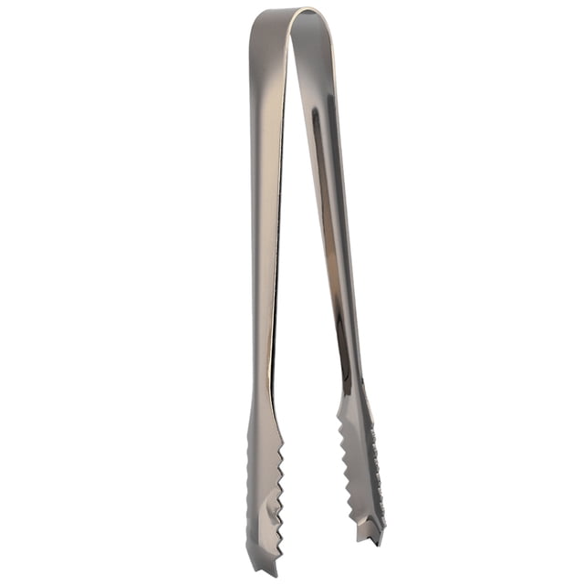 YUMILI Pince à Glace en Acier Inoxydable avec Pointe Dentelée pour une Utilisation à Domicile(Noir)