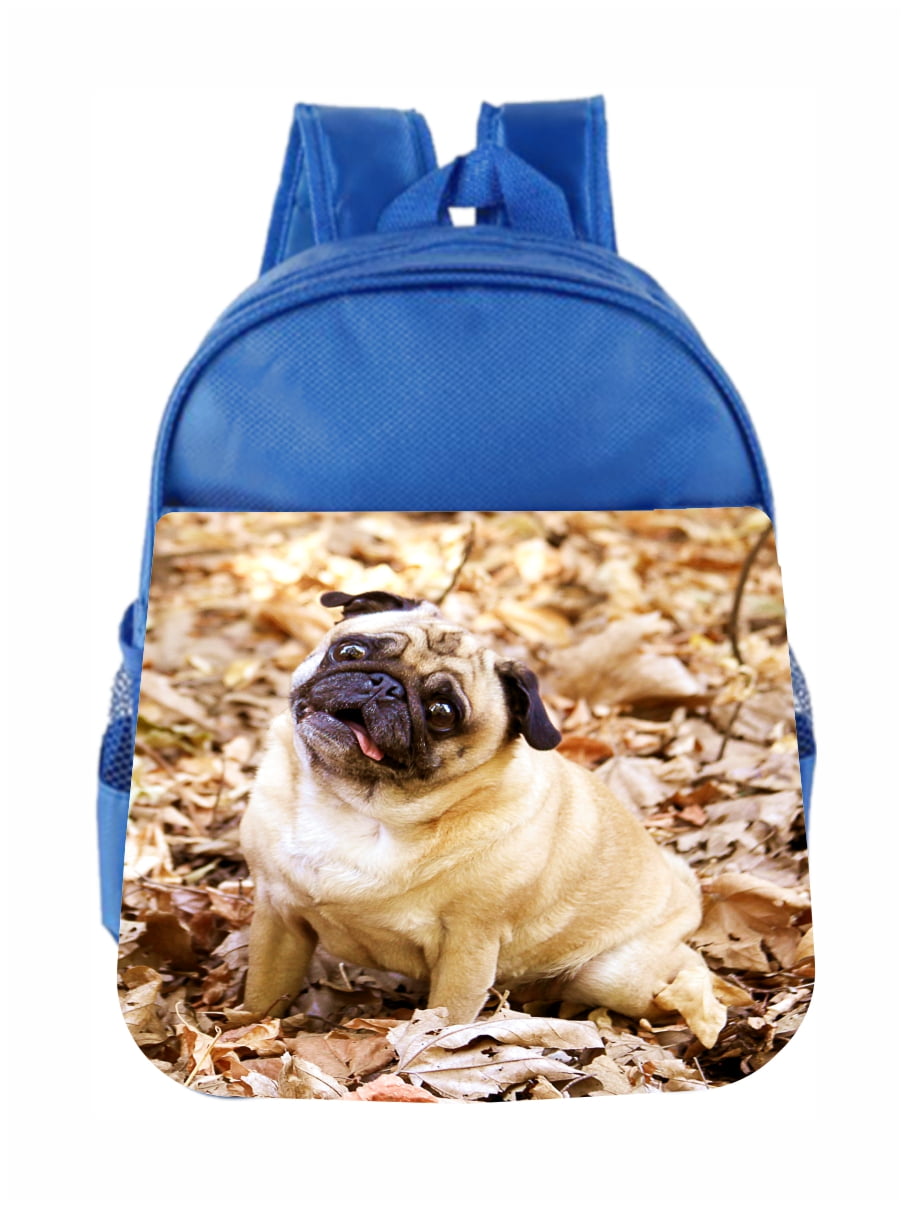 Accessory Avenue - Toddler Bag Dog Pug in Leaves Kids Backpack Toddler - Walmart.com - Walmart.com