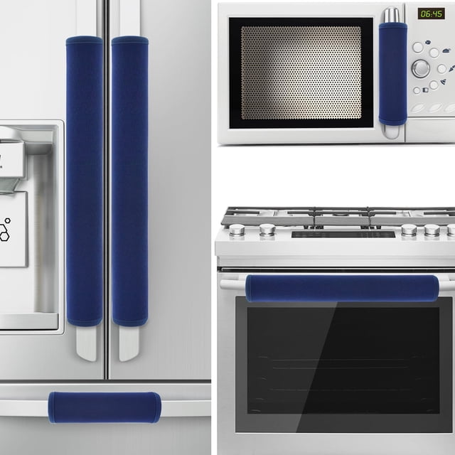 Fundas para manijas de puerta de refrigerador ZAWAGIIK, 5 unidades, neopreno