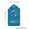 thumbnail image 5 of Inkdotpot Happy Halloween Halloween Bottle Tag Real Rose Gold Foil Favor Hang Tags 100 Pack, 5 of 6