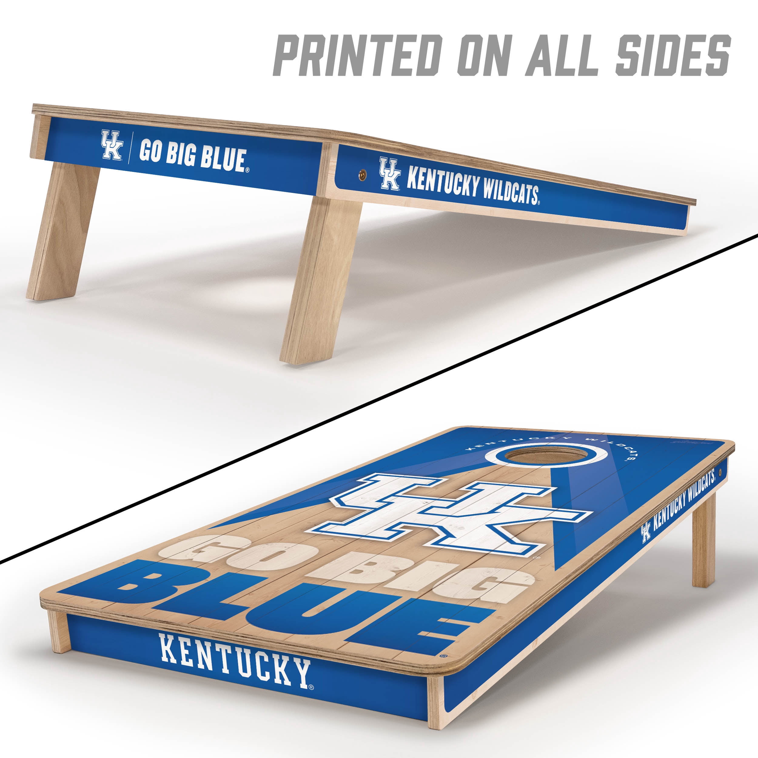 YouTheFan NCAA Kentucky Wildcats 2x4 Slogan Series Cornhole