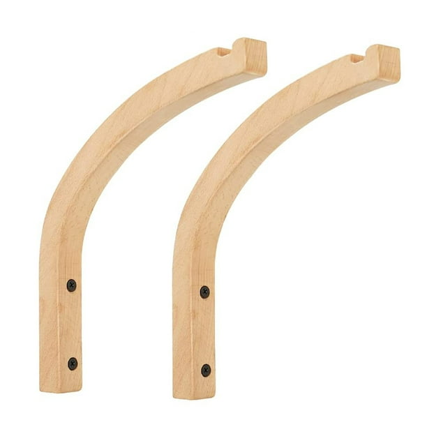 Two Wall Plant Hanger, Wall Hook for Plants, Wooden Plant Hanger