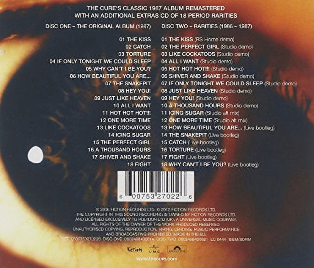 The Cure - Kiss Me Kiss Me Kiss Me (Deluxe Edition) - Music