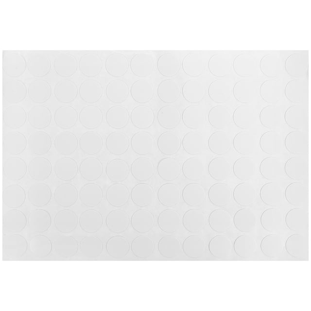 EeaseMX 96 unids / hoja Tornillo a prueba de agua Cubiertas antideslizantes Tornillo Agujero Tapas 15mm Pegatinas Decorativas (01)