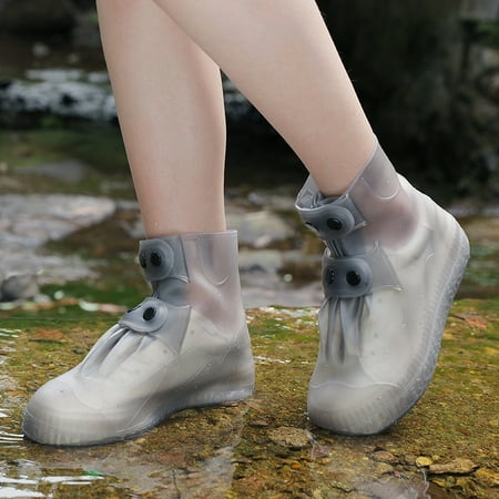 

Waterproof Shoe CoverReusable Silicone Boot Shoe CoversSilicone Rubber Shoe Protectors for Indoor and Outdoor Protection WashableSlip-ResistantFoldable Overshoes