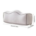 thumbnail image 3 of IPEWLEX Pregnancy Leg Support Pillow - Memory Foam Cushion for Back, Waist & Pelvis Relief, Removable Washable Pillowcase, Cool & Breathable, 3 of 6