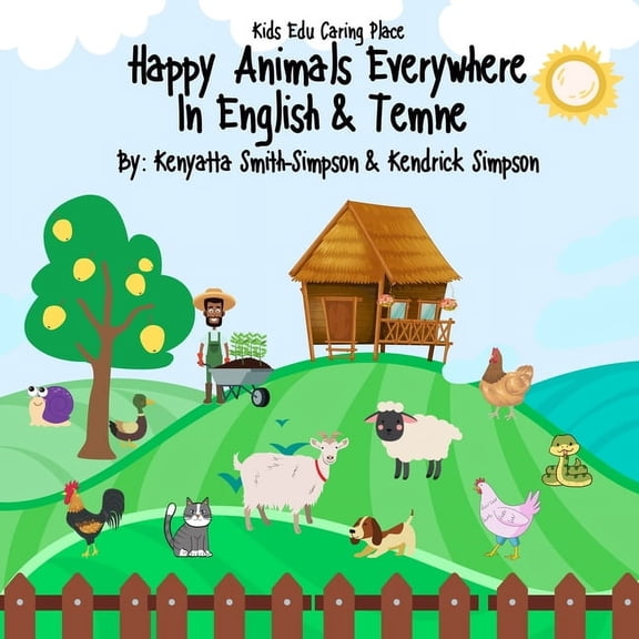 Happy Animals Everywhere in English & Temne, (Paperback)