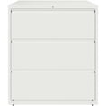 thumbnail image 4 of Hirsh 36"W 3 Drawer Metal Lateral File Cabinet Home/Office- Matte White Texture, 4 of 5