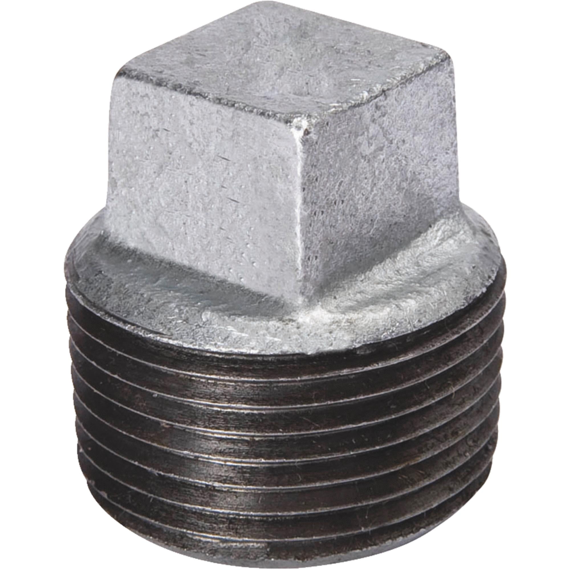 BK Products 511-802HP Galvanized Malleable Square Head Plug 3/8 in