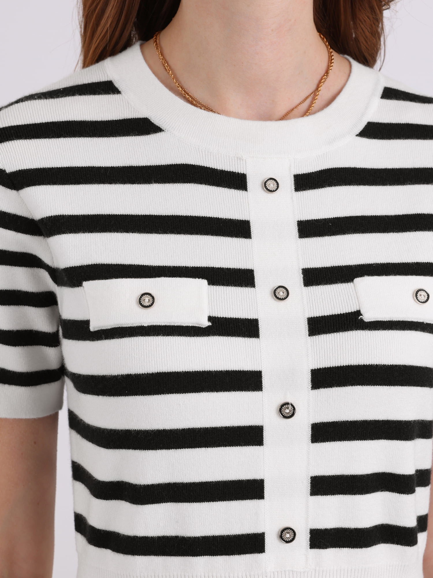 DARING DIVA A-Line Knit Striped Pleated Ribbed Sweater Dress L Black