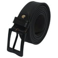 thumbnail image 4 of Men's Genuine Buff Leather Casual & Dress Belt Heavy Duty Belts for Men Also for Big & Tall, 4 of 21