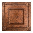 thumbnail image 6 of FASÄDE Coffer Decorative Vinyl 2ft x 2ft Lay in Ceiling Panel in Moonstone Copper (5 Pack), 6 of 6
