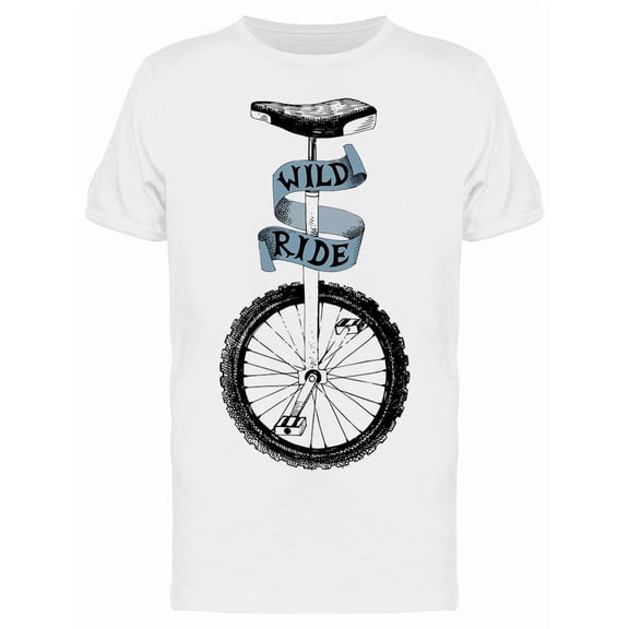 Monocycle Wild Ride T-Shirt Men -Image by Shutterstock, Male Medium