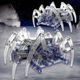 thumbnail image 3 of STEM Robotics Kit, Ki-ds Building Toys Ages 8-12 - Motorized Mechanical Robot Model, 3D Puzzle Engineering Science Kit, DIY Educational Learning Gift for B-oys & Gi-rls, 3 of 9
