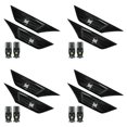 thumbnail image 1 of 3X Feu de Position Latéral Teinté Fumée avec LED pour 2016-19 JDM, 1 of 7