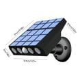 thumbnail image 4 of Tuphregyow Outdoor Solar Light Human Motion Sensor LED Solar Light IP65 Impermeable Solar Light Garden LED Solar Light Suitable For LED Wall Black, 4 of 9