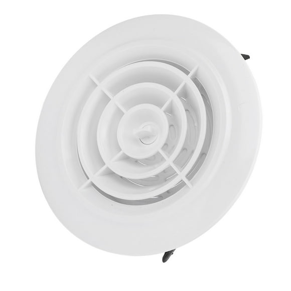Housse de Ventilation Polyvalente 100mm : Durable, Ajustable et Facile à Nettoyer pour Salles de Bains, Cuisines et Bureaux, Blanc