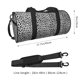 thumbnail image 2 of Balery Black Leopard Bolsa de Gimnasio para Mujeres y Hombres, Bolsa de Viaje Impermeable, Bolsa de Fin de Semana con Compartimento para Zapatos y Bolsillo Húmedo, 2 of 6