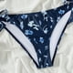 thumbnail image 4 of Sexy High Cut String Bikini Floral Conjuntos Lindos Trajes de baño con aros para mujeres Push Up 2 piezas Trajes de baño Feliz Sencillez, 4 of 5