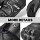 thumbnail image 5 of Guantes de moto ILM de piel de cabra con nudillos rígidos, 5 of 9