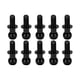 thumbnail image 3 of 10 Uds. Extremo amortiguador de varilla de enlace de tornillo de cabeza de bola de Metal para coche Tamiya TT01 TT02 RC negro, 3 of 10