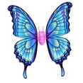 thumbnail image 4 of Alas de mariposa en movimiento, regalos de cumpleaños, alas de hada eléctricas de Pascua, alas de hada iluminadas Azul, 4 of 9