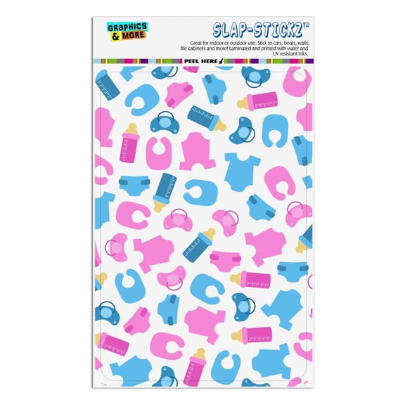 Cute Baby Things Pattern Home Business Office Sign