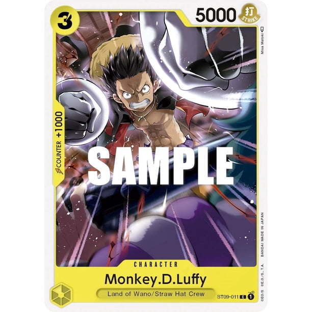 ONE PIECE TCG: MONKEY.D.LUFFY STARTER DECK [ST-08] - Walmart.ca