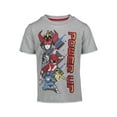 thumbnail image 3 of Power Rangers Little Boys 2 Pack Graphic T-Shirts Red/Grey 7-8, 3 of 5