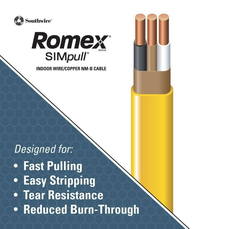 Plastic Jacket Nm-B Wire 12/2 25 Ft. - Walmart.com