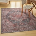 thumbnail image 6 of Nourison Home Machine Washable Series 1 Persian Multicolor 6' x 9' Area Rug, (6x9), 6 of 10