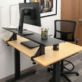 thumbnail image 3 of Stand Up Desk Store Electric Flat Top Desks (Charcoal Frame/Bamboo Top, 48 Inches), 3 of 3