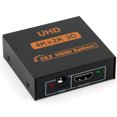 thumbnail image 2 of Divisor HDMI 1 en 2 salidas, repetidor divisor alimentado por HDMI, interruptor amplificador HDMI, compatible con Full HD para PS3, PS4, reproductor de DVD y PC Adepaton 2036105, 2 of 9