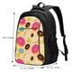 thumbnail image 5 of Balery Donuts Mochila con carga USB para hombre y mujer - Mochila impermeable y antirrobo para portátil con puerto USB para viajes, trabajo, estudios y universidad, 5 of 7