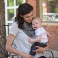 thumbnail image 4 of GO by Goldbug 4-in-1 Nursing Scarf - Gray, 4 of 5